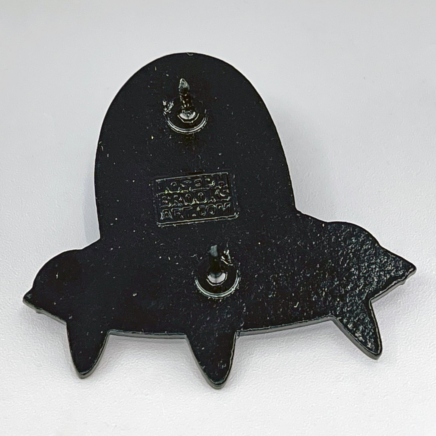 Light Blue Enamel UFO Pin