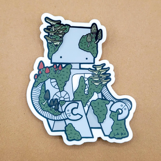 Botanical Beast Vinyl Sticker