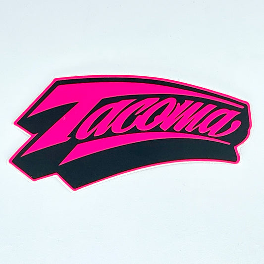 Hot Pink Tacoma Vinyl Sticker