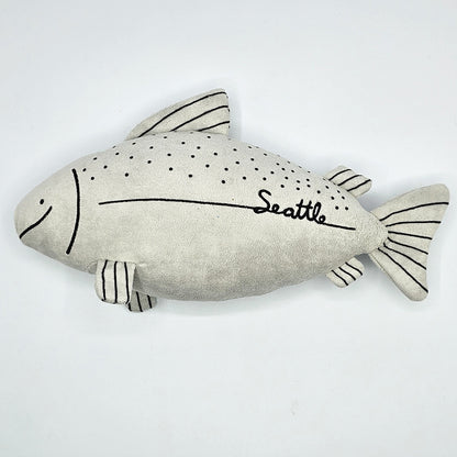 Seattle Salmon Plushie by La Ru