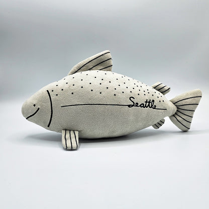 Seattle Salmon Plushie by La Ru