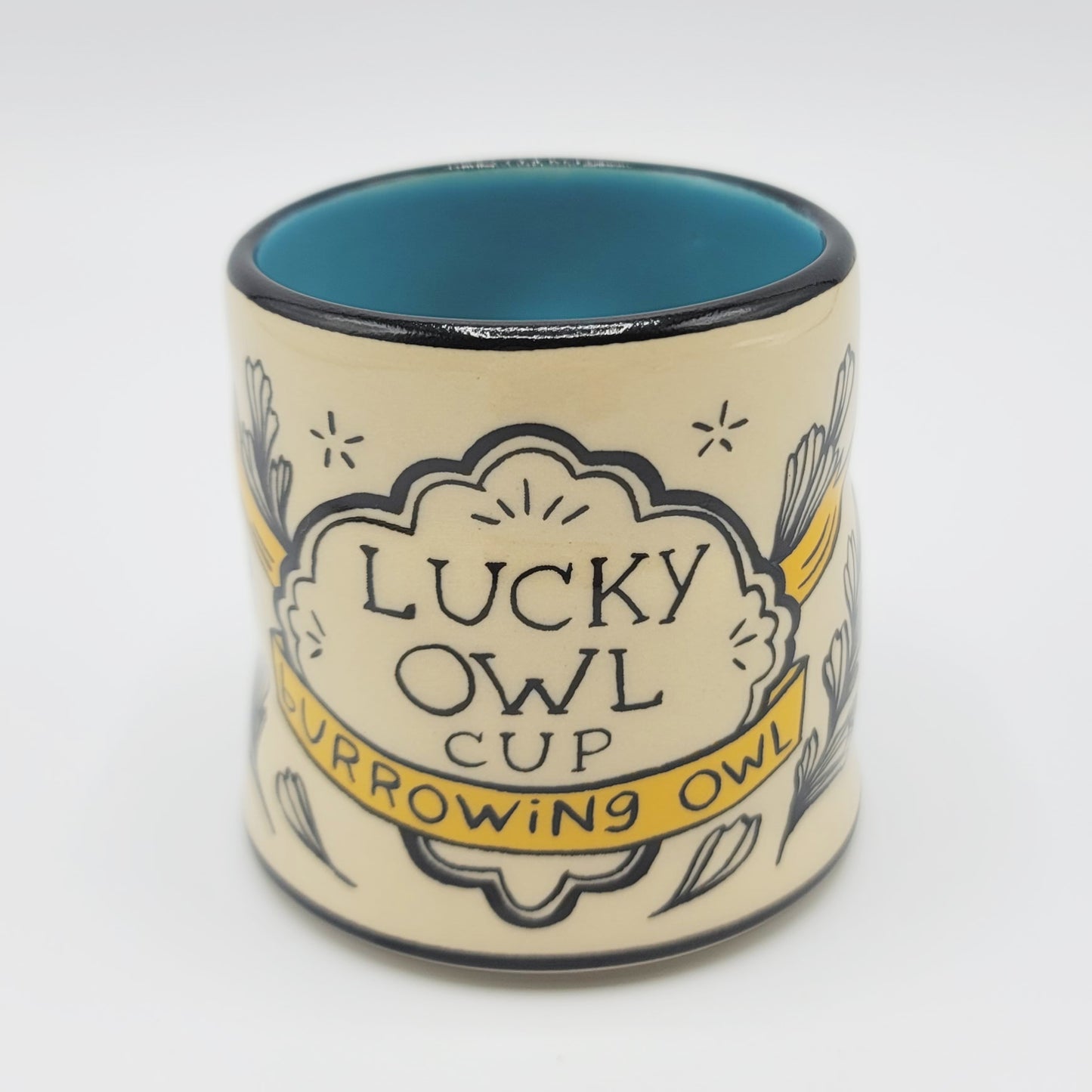 Burrowing Owl Lucky Cup - Medium