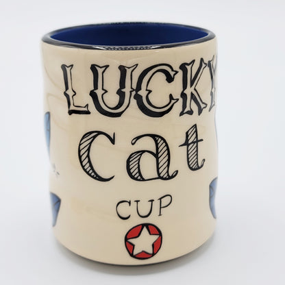 Cat with Mouse Lucky Cup - Large