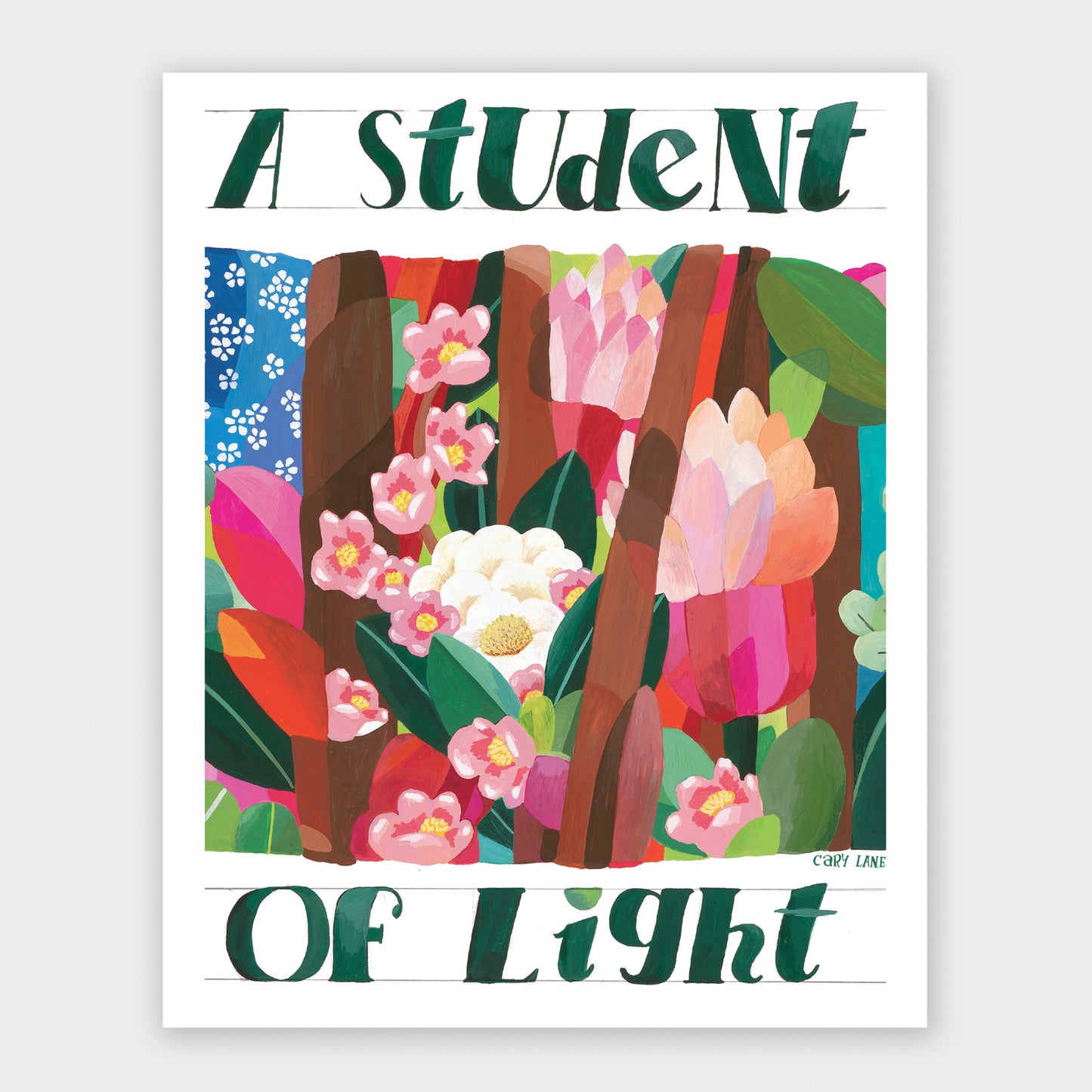 Student of Light Print