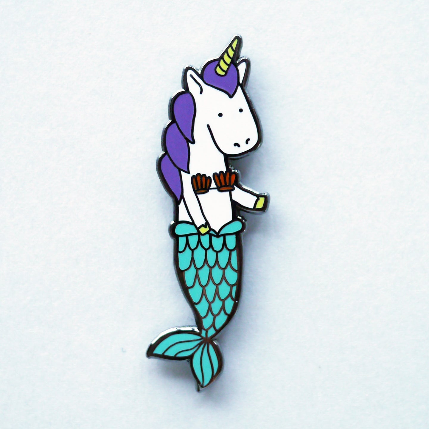 Mer-Unicorn Enamel Pin